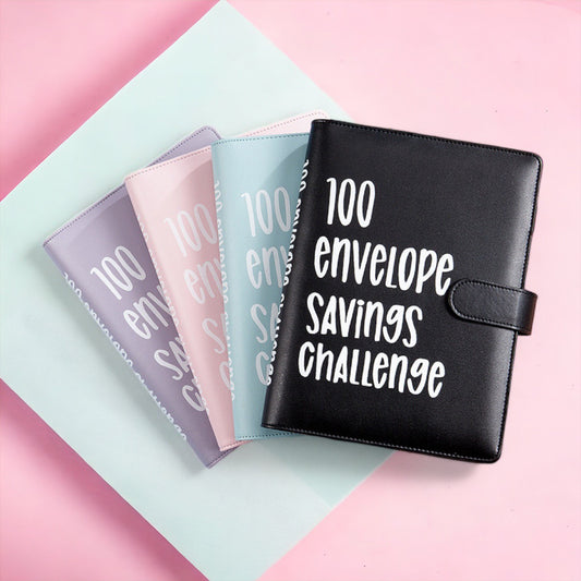 100 Envelope Challenge 100 Days Saving Money Notebook Couple Challenge Notebook